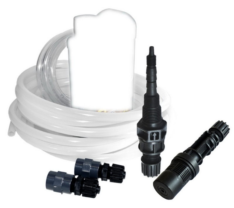 Комплект клапанов забора/подачи для насосов 30-80 л/ч (2 шт.), PVDF-TFE/P (Aflas), 10х14